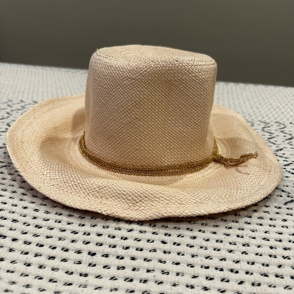 Hat Attack 🤎 Annie Panama Continental hat in Natural | NWOT - Picture 3 of 7